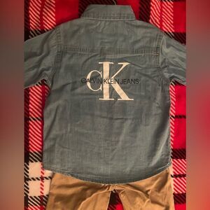 Calvin Klein kids outfit 24m BNWT‎